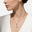 Women Rose Gold Necklace