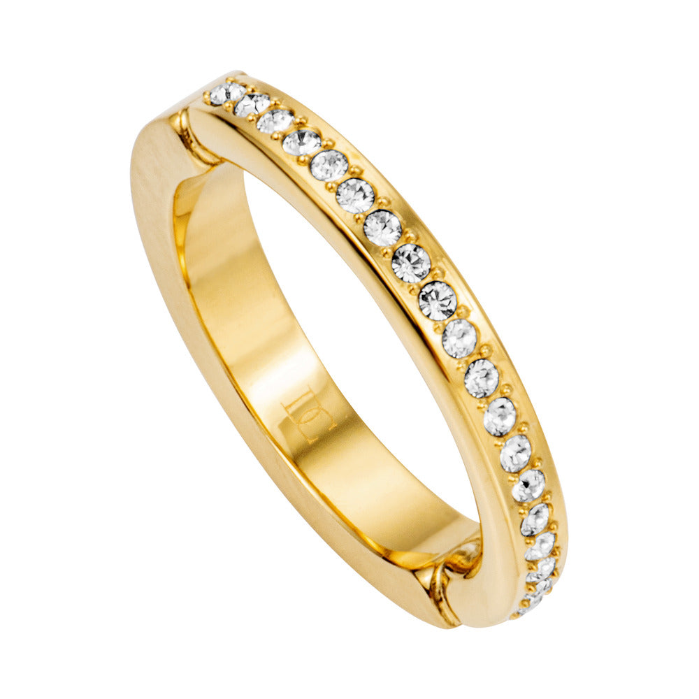 Women Lucchetto Gold Ring