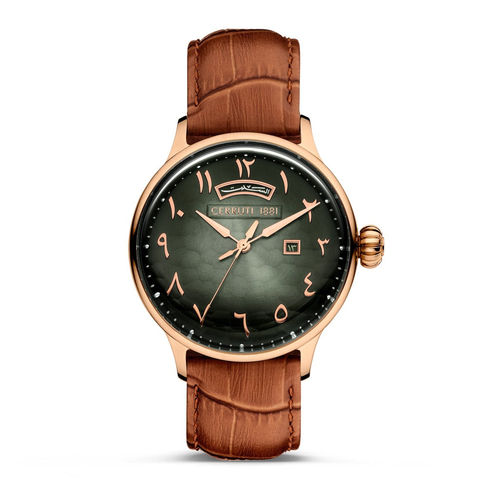 Men Dervio Brown Watch