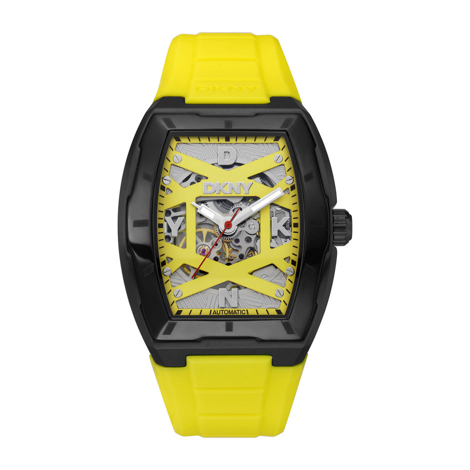 Men Urban Automatic Yellow Watch