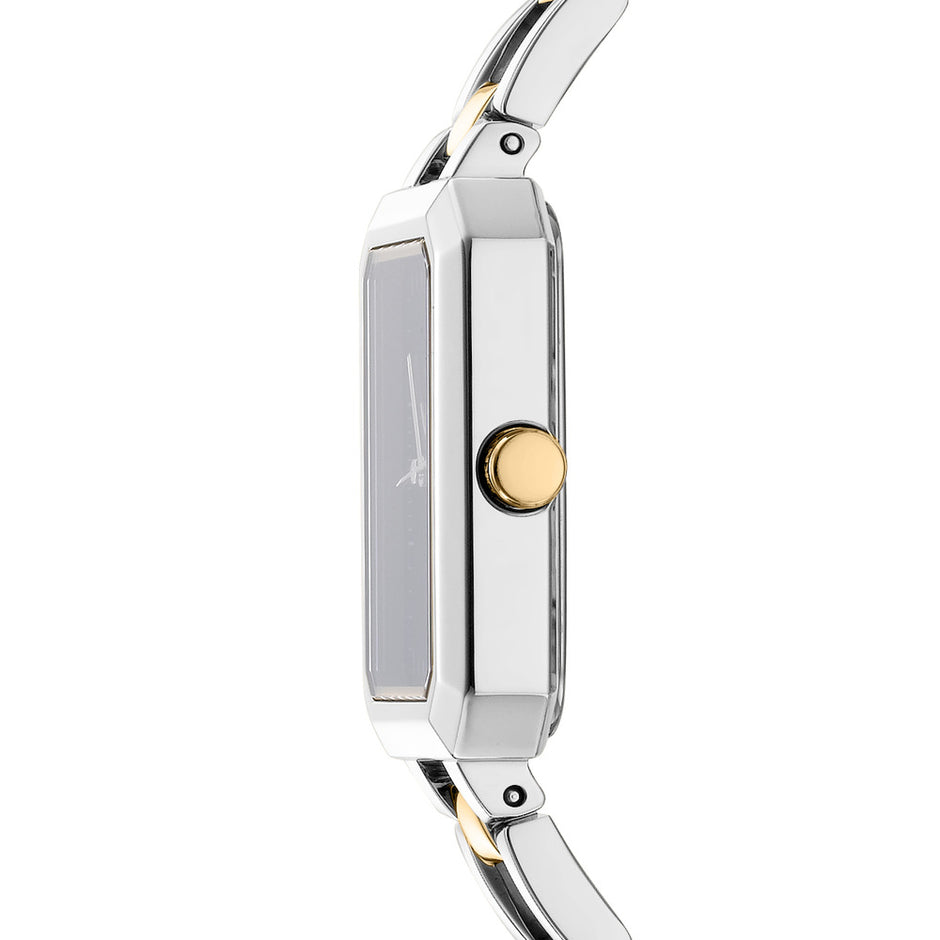 Women Uptown Midi Two Tone Watch