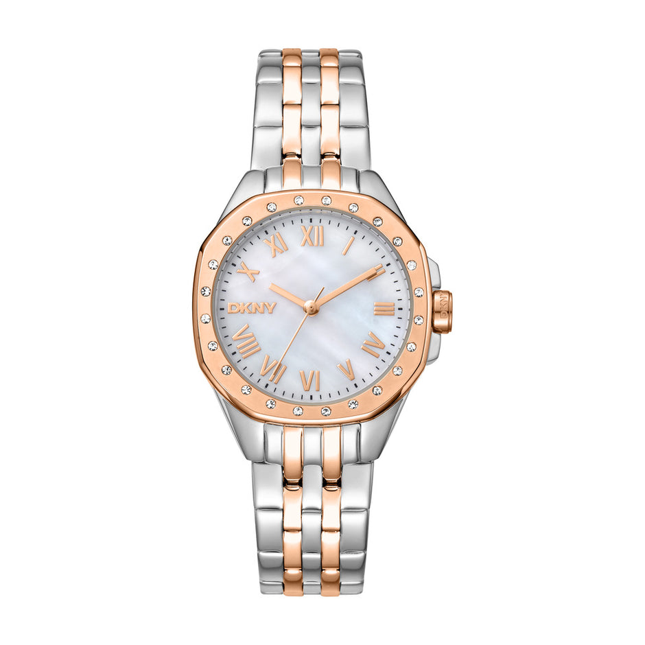 Women Brooklyn Mini Two Tone Watch