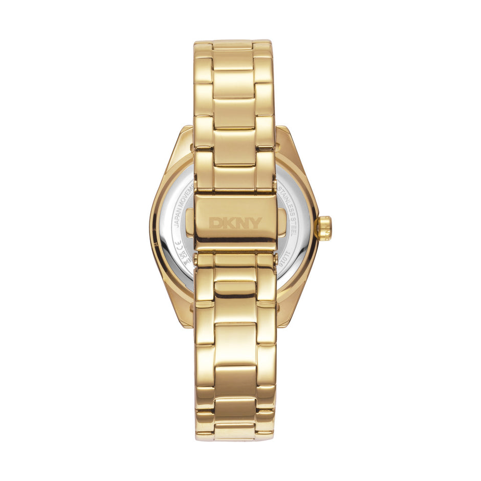 Women Chambers Midi Gold Watch
