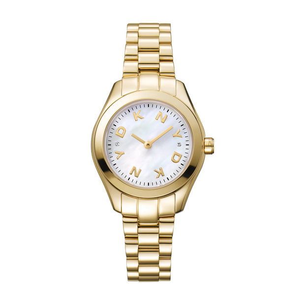 Women Astoria Logo Gold Watch