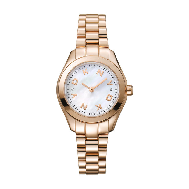 Women Astoria Logo Rose Gold Watch
