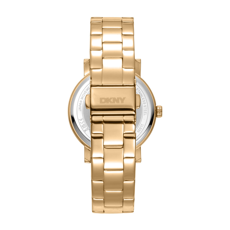 Women Soho Logo Gold Watch