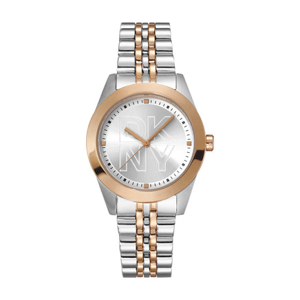 Women Parsons Logo Two Tone Watch