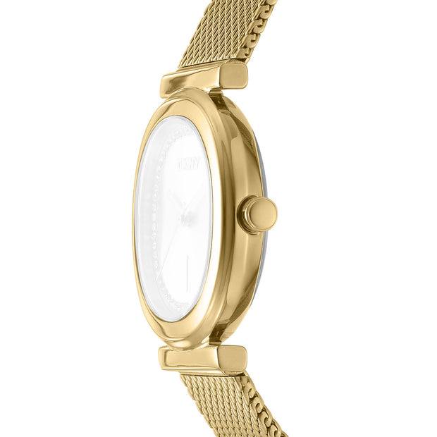 Women Evening Golden Watch