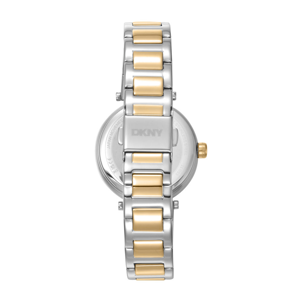 ساعة نسائية ثنائية اللون 