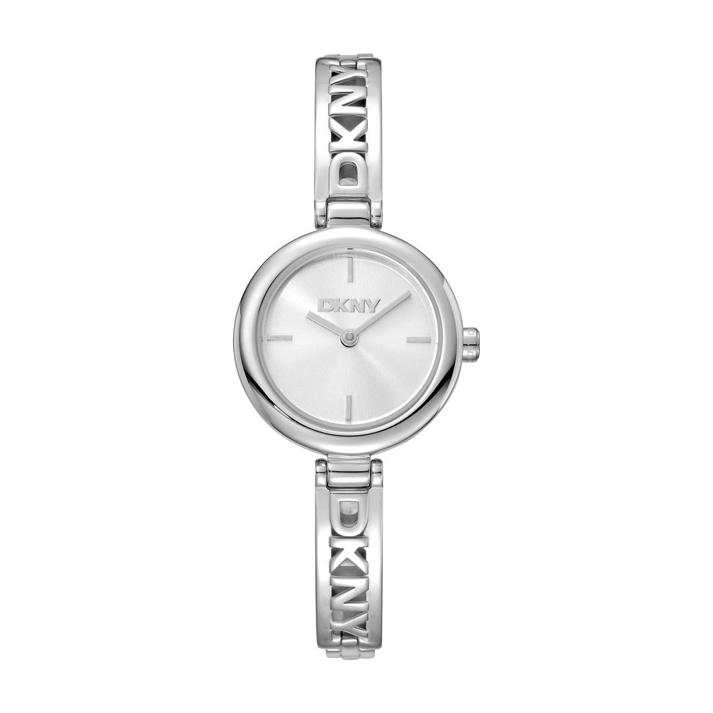 Women Logo Silver Watch