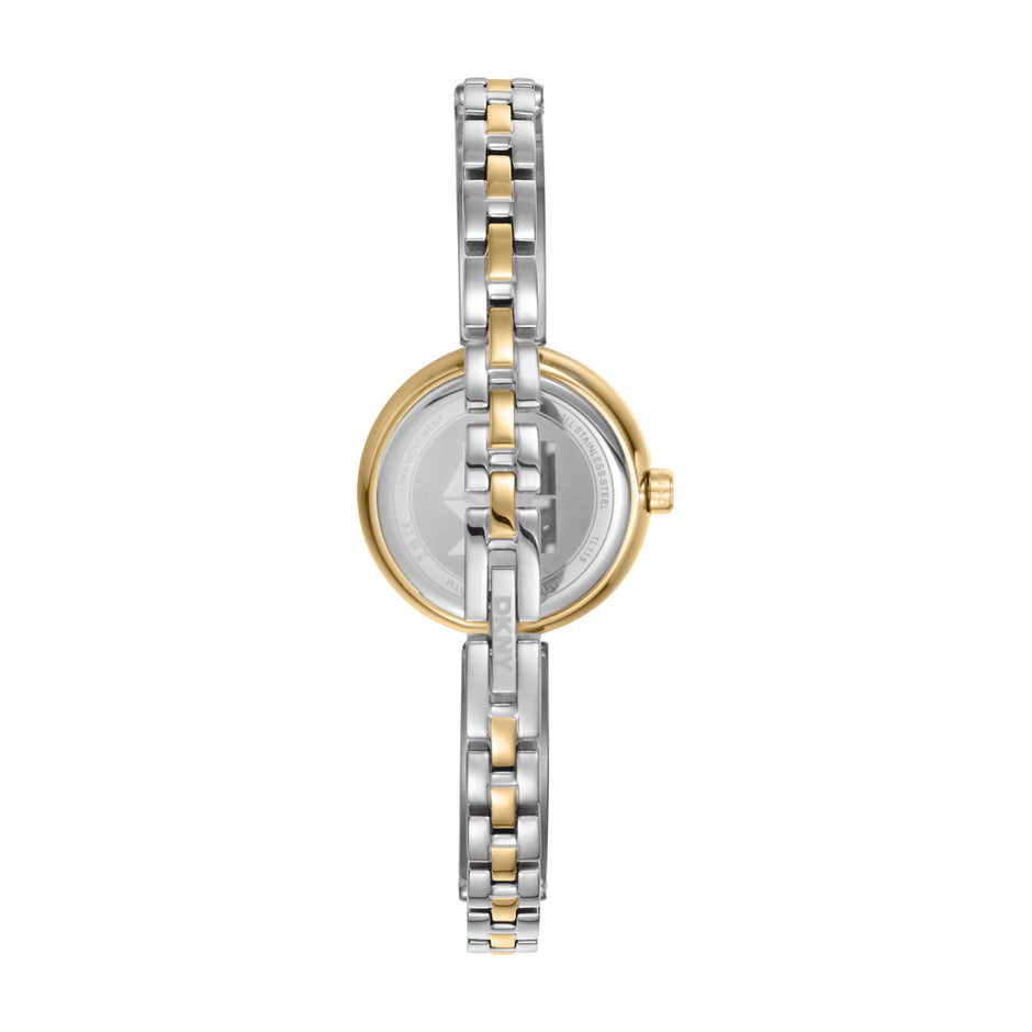 Women Logo Two Tone Watch