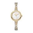 Women Logo Two Tone Watch