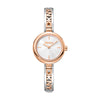Women Logo Two Tone Watch