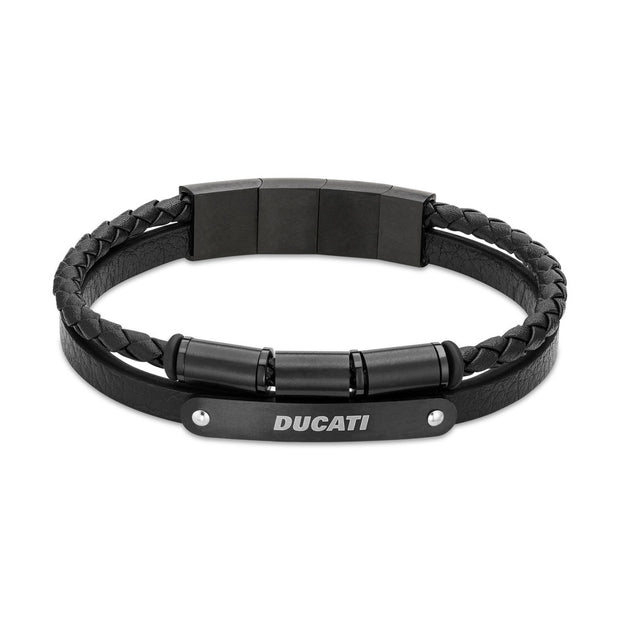 Men Coraggio Black Bracelet