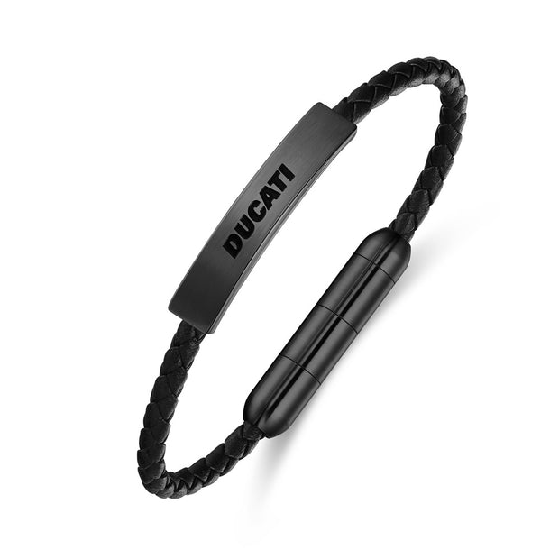 Men Trail Black Bracelet
