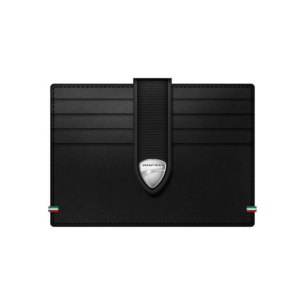 Men Sicuro Black Card Holder