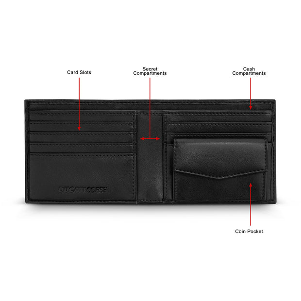 Men Enzo Black Wallet