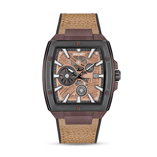Men Ducati Brown Watch