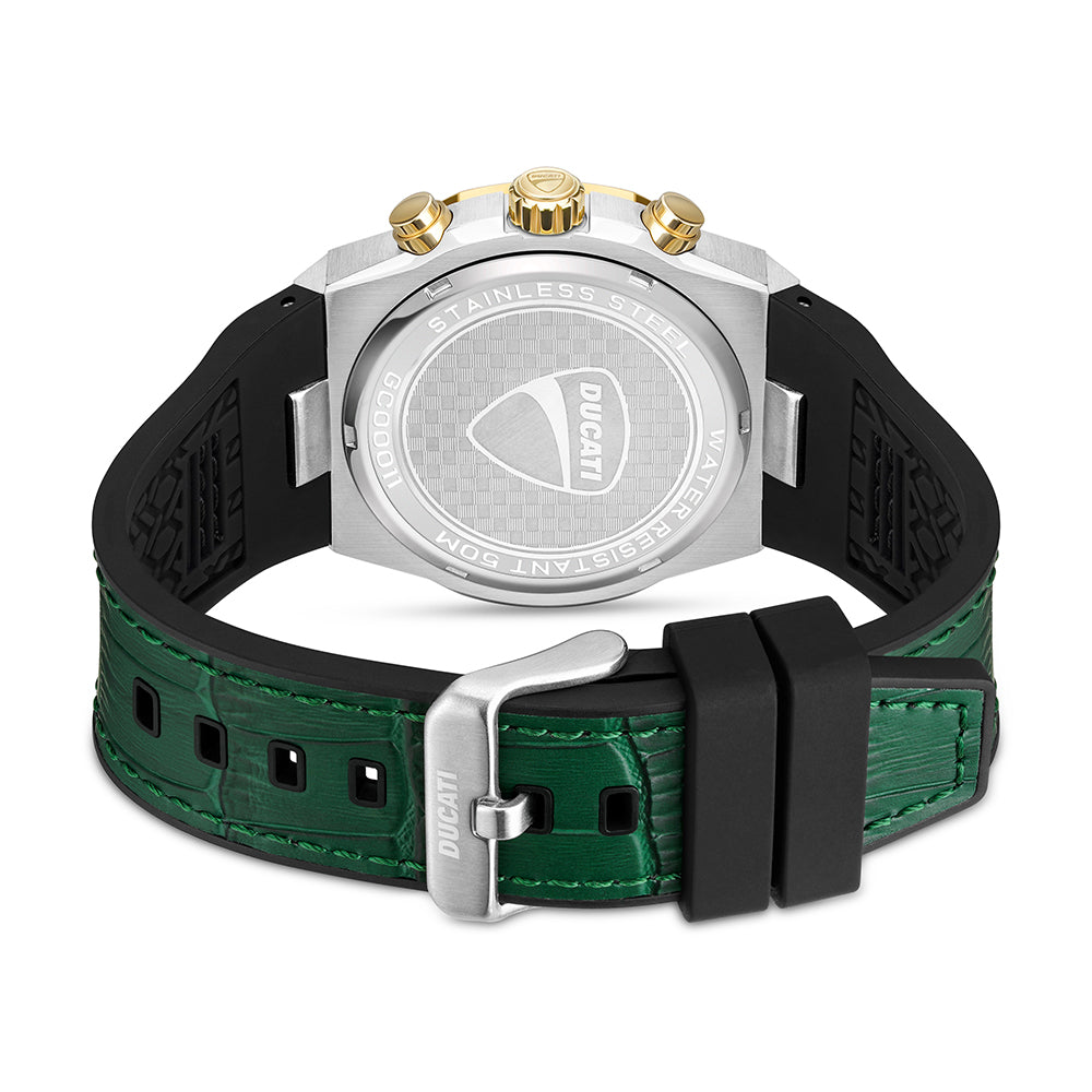 Ducati Dt006 Green Dial Gold Case Green Strap