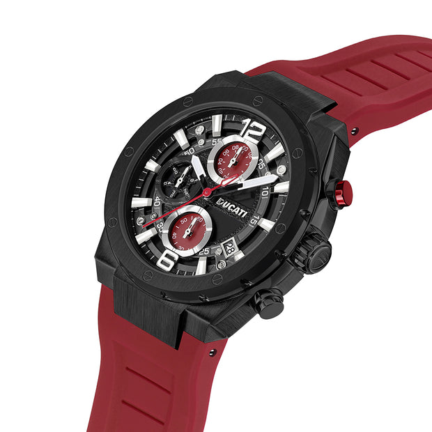 Men Ducati Red Watch