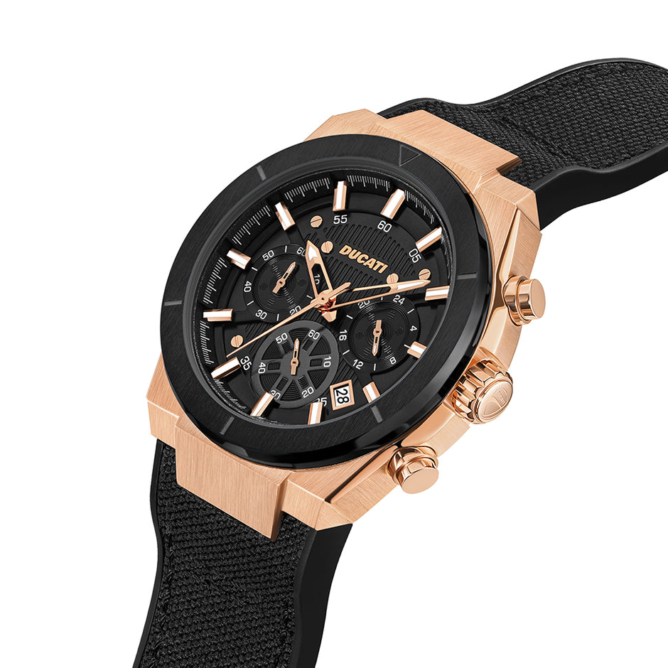 Men Ducati Black Watch