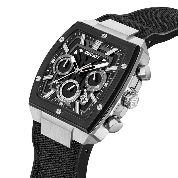Men Ducati Black Watch