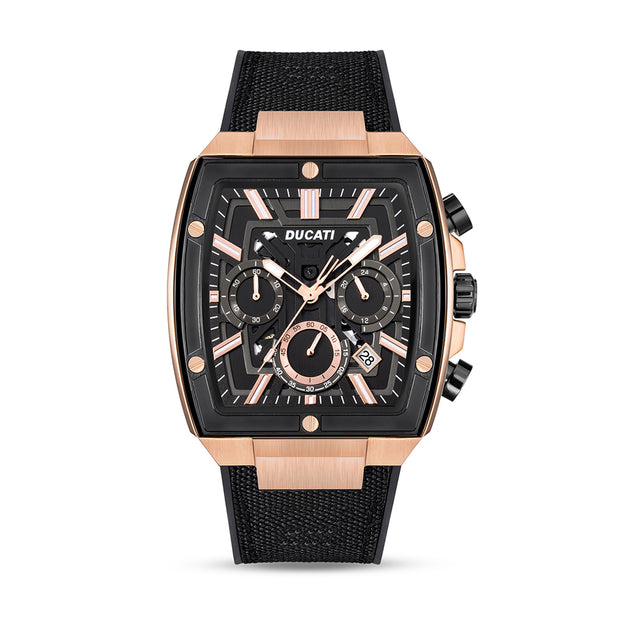 Men Ducati Black Watch