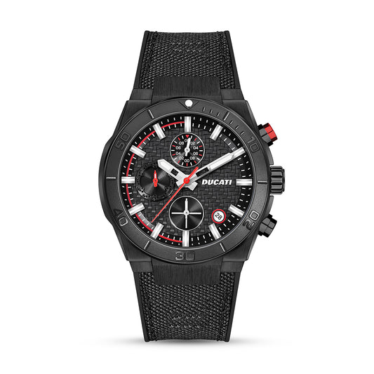 Ducati Dt007 Black Dial Black Case Black Strap