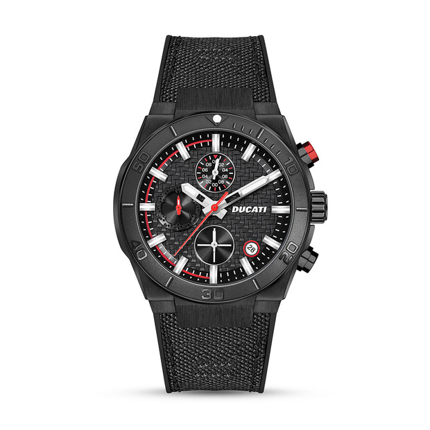 Men Ducati Black Watch