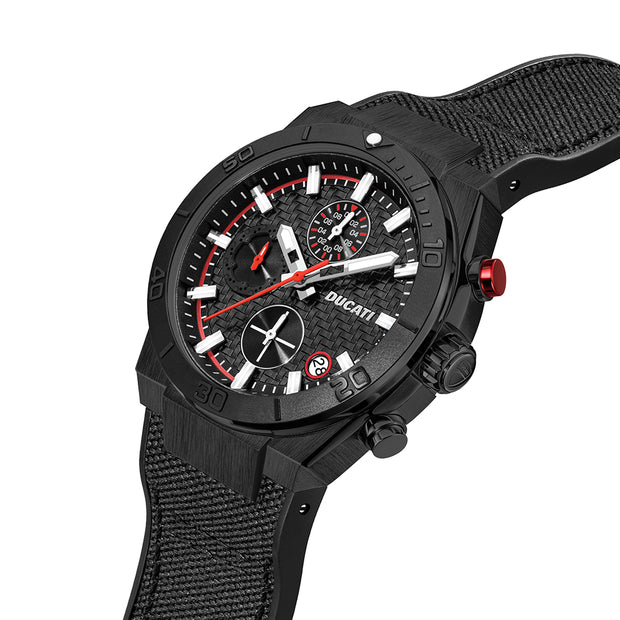 Men Ducati Black Watch