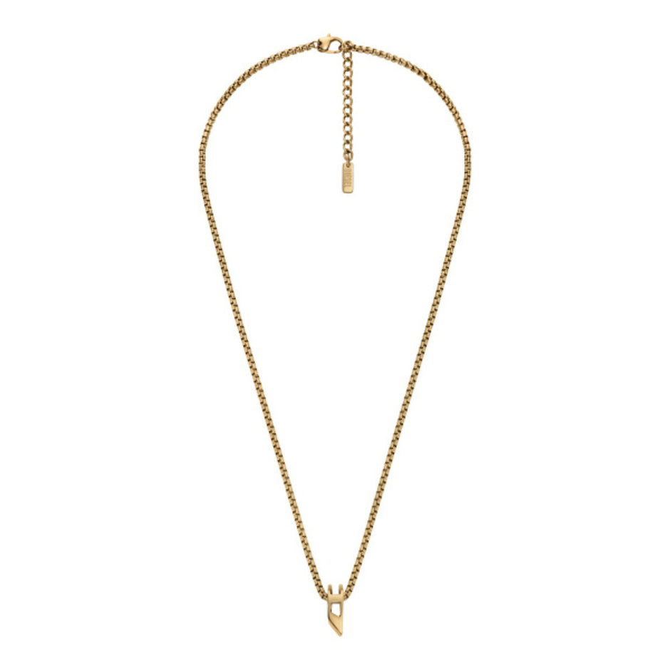 Men D Logo Necklace