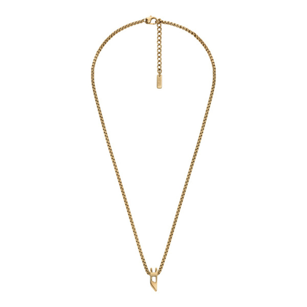 Men D Logo Necklace