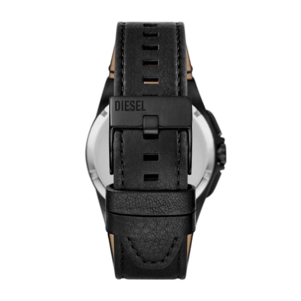 Men Framed Black 44mm Watch