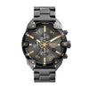 Men Spiked Gunmetal Watch