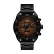 Men Spiked Black Watch