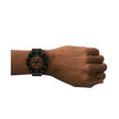 Men Spiked Black Watch