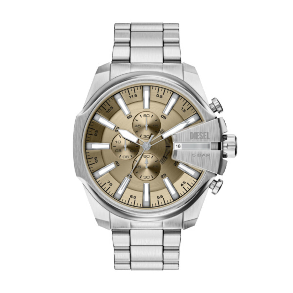 Men Mega Chief Slim Silver Watch