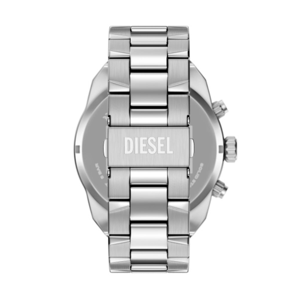 Men Spiked Silver Watch