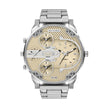 Men Mr. Daddy Slim Silver Watch