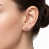 Women Rose Gold Earring