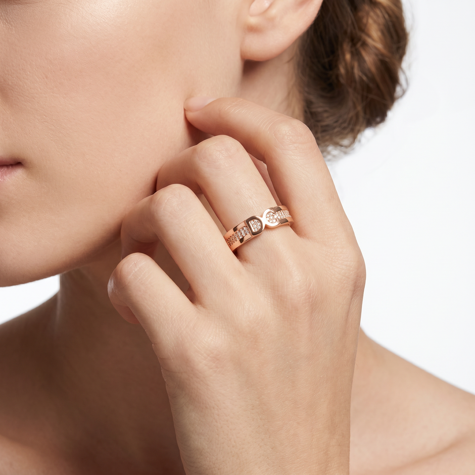 Women Rose Gold Ring