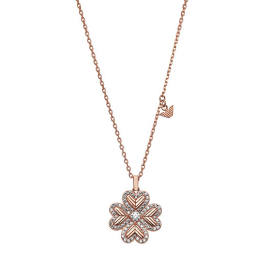 Women Sentimental Rose Gold Necklace