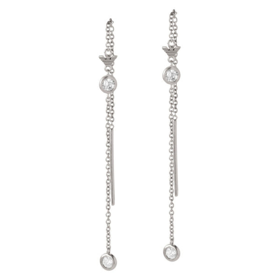 أقراط فضية للنساء