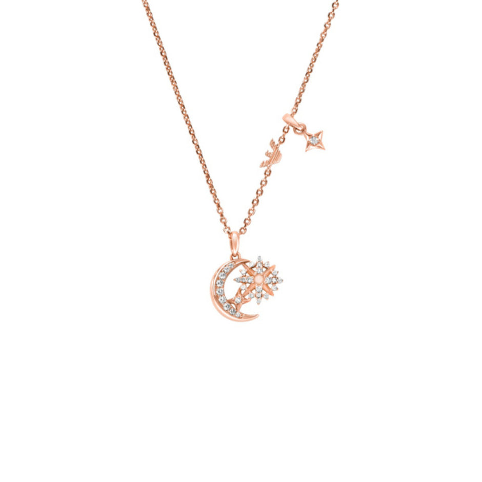 Women Rose Gold Necklace