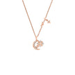 Women Rose Gold Necklace