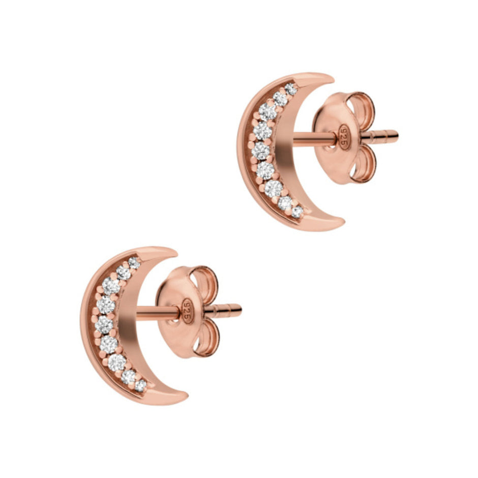 Women Rose Gold Earrings