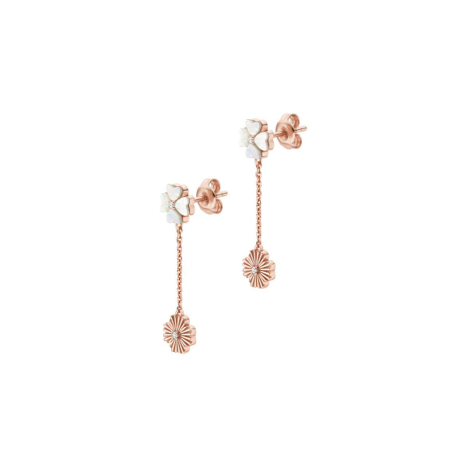 Women Sentimental Rose Gold Earring