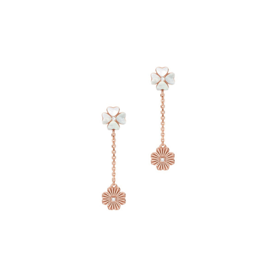 Women Sentimental Rose Gold Earring