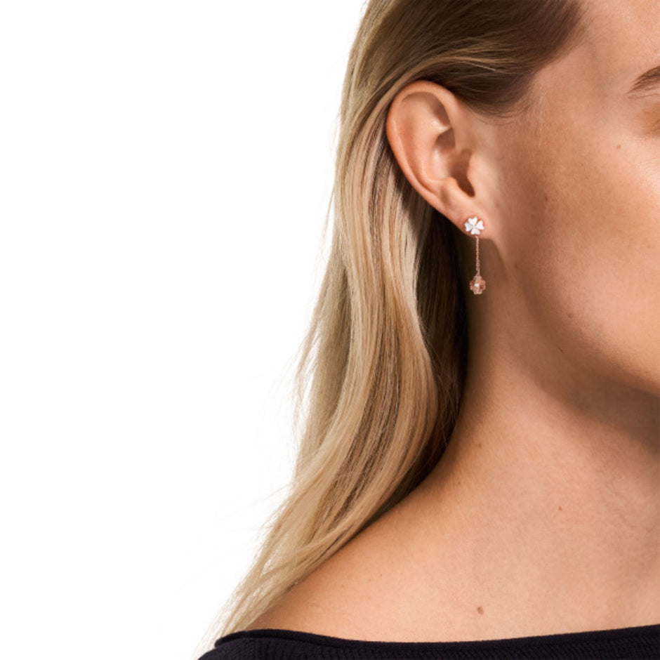 Women Sentimental Rose Gold Earring