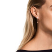 Women Sentimental Rose Gold Earring